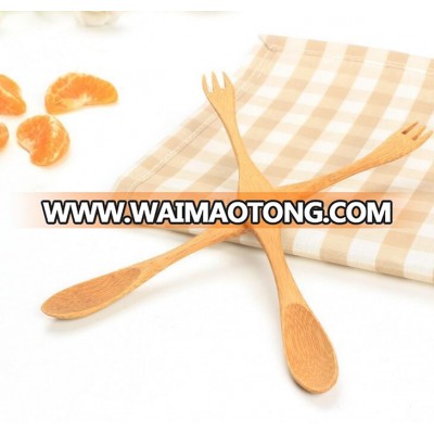 Eco-Friendly bamboo fork and spoon set,bamboo/wooden spoon forks