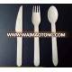 Wooden/Bamboo Disposable Cutlery wooden cutlery set Tableware